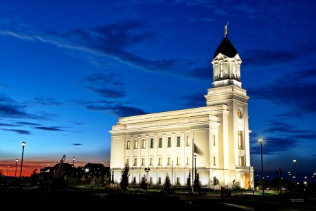 Cedar City Utah Temple - Beautiful Temple Artwork