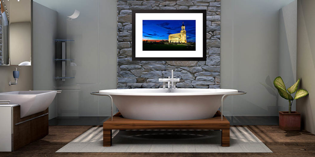 Cedar City Utah Temple Art on your wall - Randy G. Barney Photography