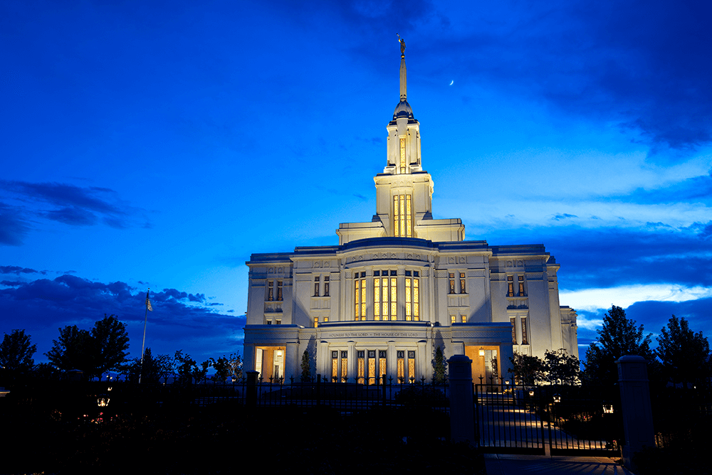 Serendipity At The Payson Utah Temple