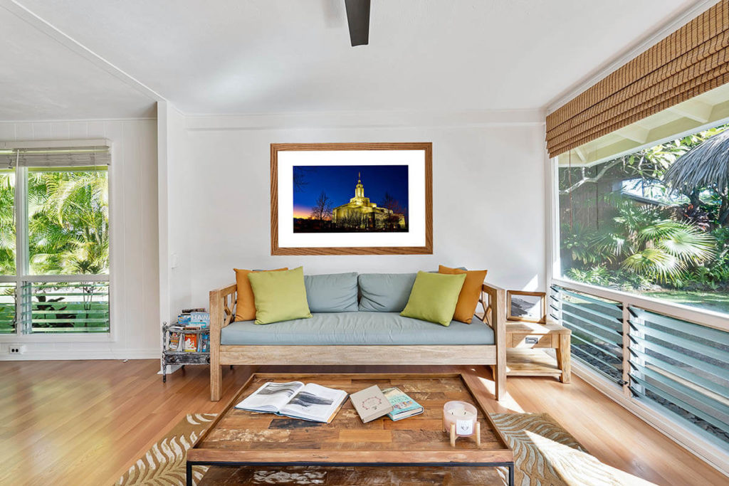 Draper Utah Temple Art on your wall - Randy G. Barney Photography